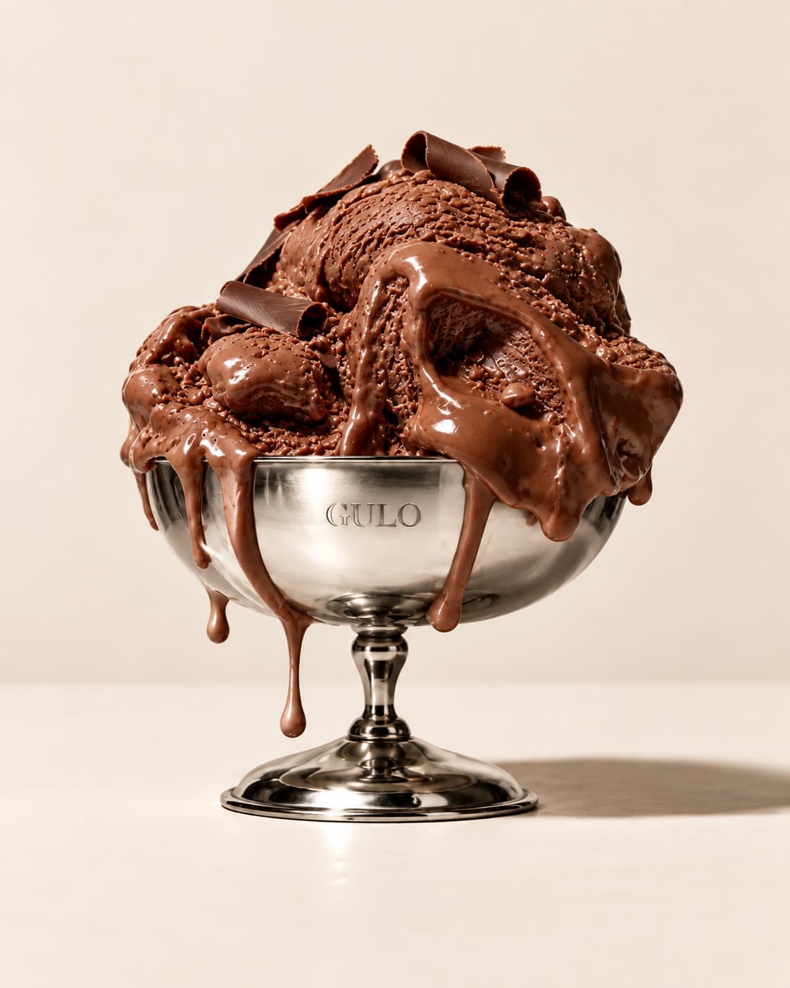 Taça de sorvete Gulo sabor chocolate intenso
