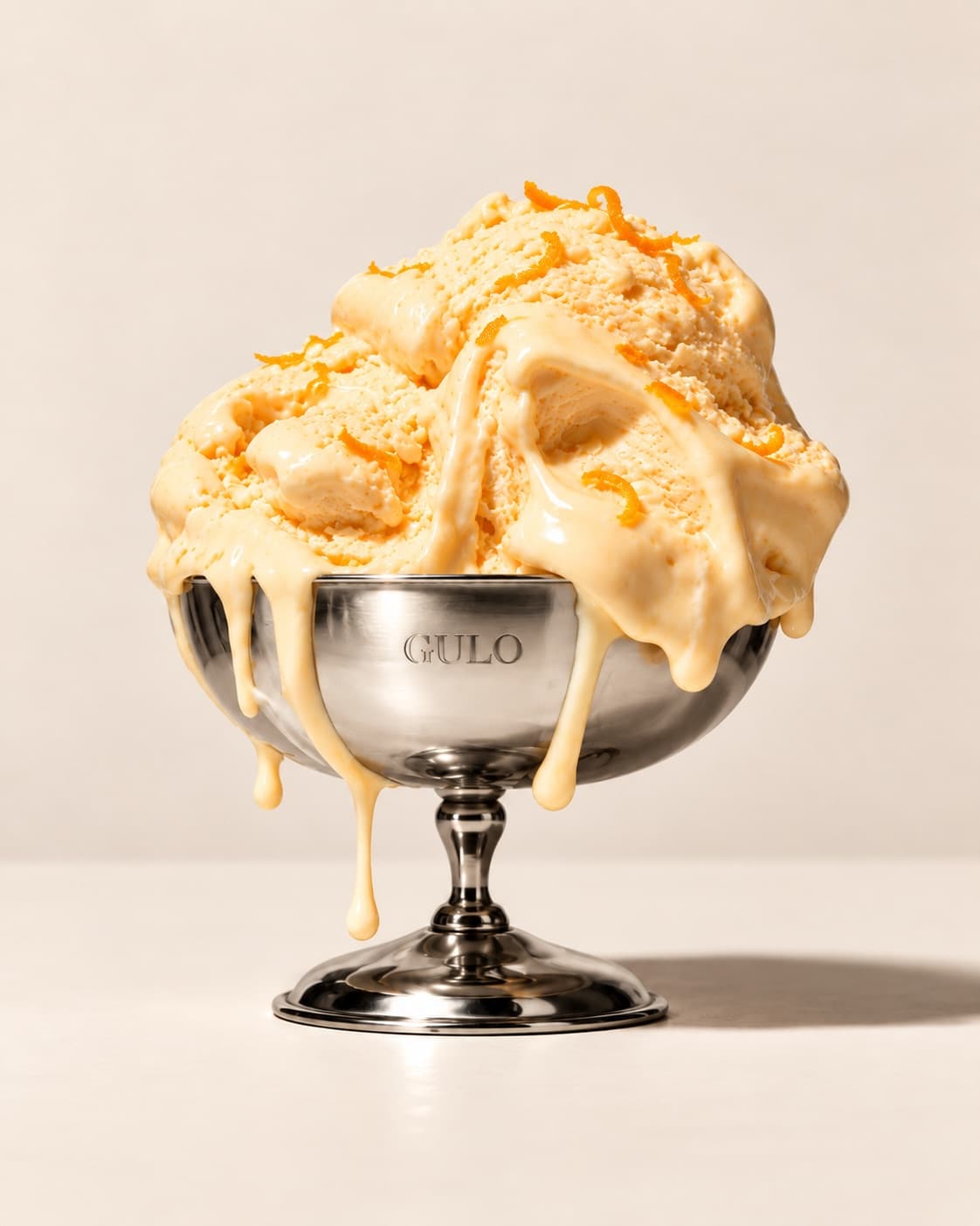 Taça de sorvete Gulo sabor creme de laranja